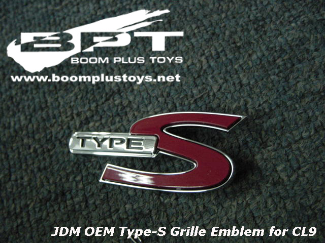 JDM Honda Accord Type-S Front Grille 'Type-S' Emblem