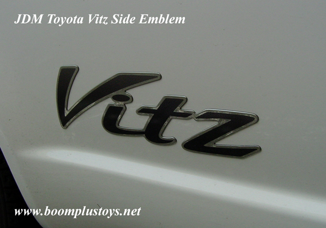 JDM Toyota Vitz / Echo SCP10 'Vitz' Side Emblems