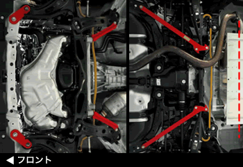 TRD Member Brace Set for Toyota FT86 / Scion FRS